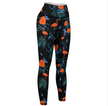 Charger l'image dans la galerie, Pantalon de yoga femme legging sport gym YJ033 personnalisé avec texte motif photo (conception multi-images)