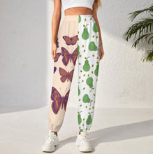 Charger l'image dans la galerie, Pantalon de yoga pour femme JJ1228 pantalon de jogging de sport de loisirs personnalisée avec prénom motif texte (conception multi-images)