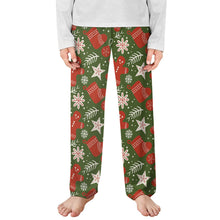 Charger l'image dans la galerie, Pantalon pyjama enfant jambe droite (Filles + Garçons) D31P personnalisé avec photo texte prénom (conception une image)