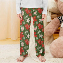 Charger l'image dans la galerie, Pantalon pyjama enfant jambe droite (Filles + Garçons) D31P personnalisé avec photo texte prénom (conception une image)