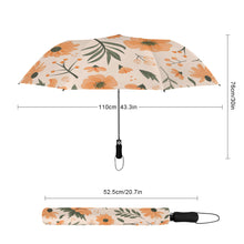 Charger l'image dans la galerie, Parapluie de golf automatique Y08 2 plis (intérieur noir collé/extérieur imprimé) personnalisée avec prénom motif texte