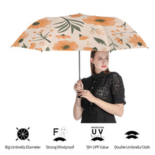 Charger l'image dans la galerie, Parapluie de golf automatique Y08 2 plis (intérieur noir collé/extérieur imprimé) personnalisée avec prénom motif texte