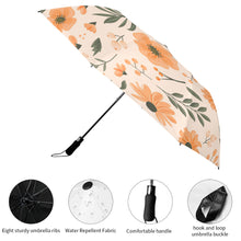 Charger l'image dans la galerie, Parapluie de golf automatique Y08 2 plis (intérieur noir collé/extérieur imprimé) personnalisée avec prénom motif texte