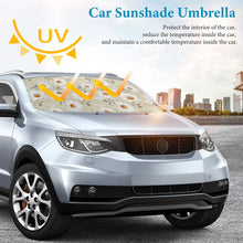 Charger l'image dans la galerie, Parapluie pare-soleil pour voiture personnalisé avec photo motif texte