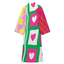 Charger l'image dans la galerie, Peignoir de nuit unisexe à manches longues en peluche confortable LYQ129 personnalisée avec prénom motif texte (conception multi-images)