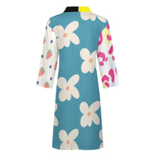 Charger l'image dans la galerie, Peignoir homme LM003 peignoir de pyjama fin et confortable personnalisée avec prénom motif texte (conception multi-images)