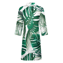 Charger l'image dans la galerie, Peignoir pour hommes LM003 adapté à la salle de bain au salon à la chambre à coucher personnalisé avec photo texte prénom (conception une image)