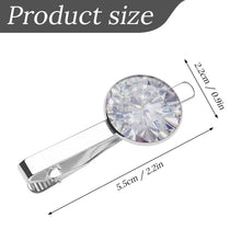 Charger l'image dans la galerie, Pinces à cravate une paire avec le même motif personnalisé avec photo texte prénom