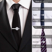 Charger l'image dans la galerie, Pinces à cravate une paire avec le même motif personnalisé avec photo texte prénom