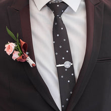 Charger l'image dans la galerie, Pinces à cravate une paire avec le même motif personnalisé avec photo texte prénom