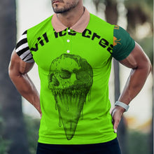 Charger l'image dans la galerie, Polo d'été en soie glacée pour homme B612 personnalisée avec prénom motif texte (conception multi-images)