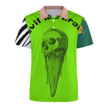 Charger l'image dans la galerie, Polo d'été en soie glacée pour homme B612 personnalisée avec prénom motif texte (conception multi-images)