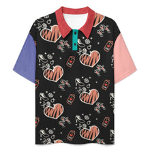 Charger l'image dans la galerie, Polo femme à épaules droites et patte de boutonnage LTPL22 personnalisée avec prénom motif texte (conception multi-images)