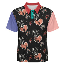 Charger l'image dans la galerie, Polo femme à épaules droites et patte de boutonnage LTPL22 personnalisée avec prénom motif texte (conception multi-images)