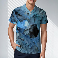 Charger l'image dans la galerie, Polo pur coton pour homme personnalisée avec prénom motif texte