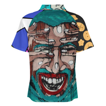 Charger l'image dans la galerie, Polo chemise fonctionnelle homme manches courtes sport ultra-léger avec zip LTPL20 personnalisé avec texte motif photo (conception multi-images)