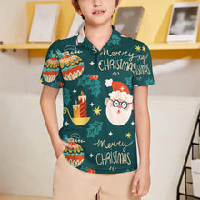 Charger l'image dans la galerie, Polo J62T manches courtes petit garçon personnalisé avec photo motif texte (conception une image)