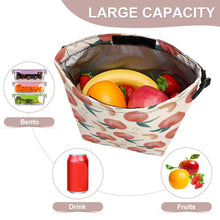 Charger l'image dans la galerie, Portable pliable isotherme sac à lunch pique-nique panier déjeuner bento sac personnalisé avec photo motif texte