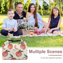 Charger l'image dans la galerie, Portable pliable isotherme sac à lunch pique-nique panier déjeuner bento sac personnalisé avec photo motif texte
