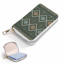 Charger l'image dans la galerie, Porte-cartes en cuir personnalisé avec photo texte prénom (conception une image)