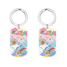 Charger l'image dans la galerie, Porte-clés en métal et plaques d'identification pour chien avec la même image des deux côtés personnalisé avec photo texte prénom