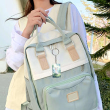 Charger l'image dans la galerie, Porte-clés en acrylique transparent de 3 mm d'épaisseur impression recto-verso personnalisée avec prénom motif texte