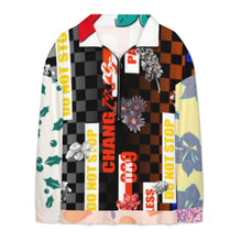 Charger l'image dans la galerie, Pull à manches longues avec fermeture éclair sur le devant NT53 sweat-shirt décontracté à col en v personnalisée avec prénom motif texte (conception multi-images)