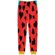 Charger l'image dans la galerie, Pyjama ras du cou à manches longues pour enfants LM126 personnalisée avec prénom motif texte (conception multi-images)