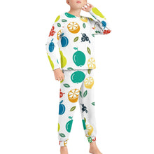 Charger l'image dans la galerie, Pyjama chemise de nuit garçon enfant Jeune deux pièces JTZ personnalisé avec photo logo texte motif (impression d'image unique)