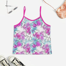 Charger l'image dans la galerie, Pyjama d'été femme pyjama 2 pièces bretelles en satin personnalisé avec photo texte prénom (conception une image)