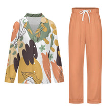 Charger l'image dans la galerie, Pyjama manches longues pour femme 2 pièces loungewear chaud et douillet personnalisé avec photo motif texte (conception une image)