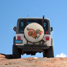 Charger l'image dans la galerie, Housse de pneu de voiture personnalisé avec photo prénom image motif texte logo