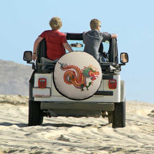 Charger l'image dans la galerie, Housse de pneu de voiture personnalisé avec photo prénom image motif texte logo