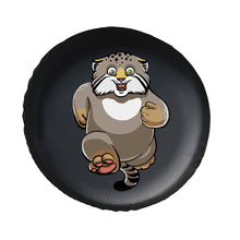 Charger l'image dans la galerie, Housse de pneu en cuir personnalisée avec photo texte logo