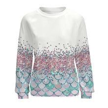 Charger l'image dans la galerie, RH Sweat-Shirts pull col rond raglan femme personnalisé avec photo logo et texte (Conception multi-images)