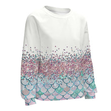 Charger l'image dans la galerie, RH Sweat-Shirts pull col rond raglan femme personnalisé avec photo logo et texte (Conception multi-images)