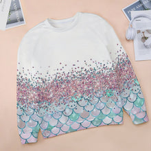 Charger l'image dans la galerie, RH Sweat-Shirts pull col rond raglan femme personnalisé avec photo logo et texte (Conception multi-images)