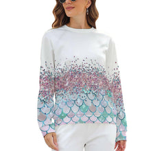 Charger l'image dans la galerie, RH Sweat-Shirts pull col rond raglan femme personnalisé avec photo logo et texte (Conception multi-images)