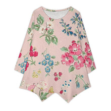 Charger l'image dans la galerie, Ras du cou manches longues imitation lin flammé BYL pour femme personnalisé avec photo texte prénom