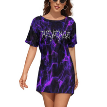 Charger l'image dans la galerie, Robe T-shirt pour femme Robe d'été NZ023 personnalisée avec photo motif texte (conception multi-images)