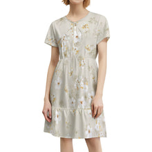 Charger l'image dans la galerie, Robe courte à manches courtes et col en V pour femme LYQ117 personnalisé avec photo texte prénom (conception une image)