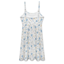 Charger l'image dans la galerie, Robe d'été à bretelles pour femmes LYQ123 robe à bretelles personnalisée avec prénom motif texte