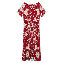 Charger l'image dans la galerie, Robe femme à manches courtes et col en V LYQ142 personnalisé avec photo texte prénom