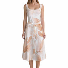 Charger l'image dans la galerie, Robe sans manches pour femme avec ceinture LYQ121 personnalisé avec photo texte prénom (conception une image)