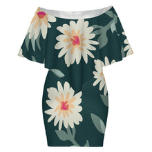 Charger l'image dans la galerie, Robe châle quatre tranches MXLD017 pour femme personnalisé avec photo texte prénom (conception une image)