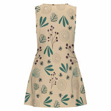 Charger l'image dans la galerie, Robe classique sans manches col rond pour femme MXLD10 personnalisée avec photo motif texte