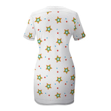 Charger l'image dans la galerie, Robe d'été pour femme Robe en jersey élégante NZ003 personnalisée avec logo texte photo (conception multi-images)