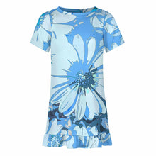 Charger l'image dans la galerie, Robe d'été pour filles robe d'été à manches courtes F5Q personnalisé avec photo texte prénom (conception une image)