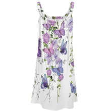 Charger l'image dans la galerie, Robe de plage été imprimé chic sans manches à bretelles femme grande taille AQ personnalisée avec photo logo motif texte (impression des multi-images)