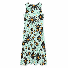 Charger l'image dans la galerie, Robe longue d'été sans manches pour femmes F21Q épaules dénudées personnalisée avec prénom motif texte